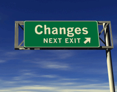 CHANGES…they happen. Adapt to them.